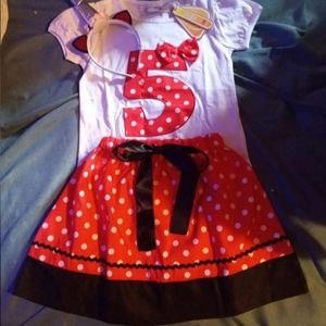 3pc Birthday set for 5yr old NWT